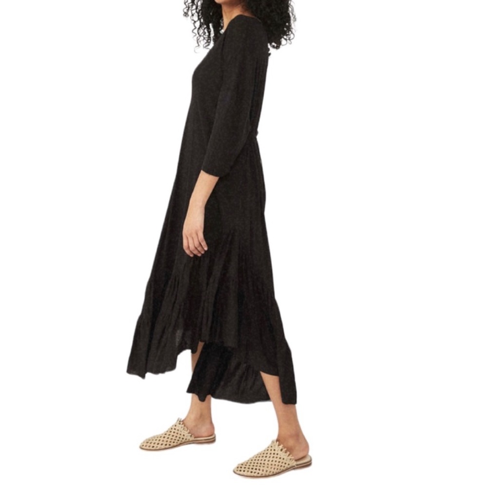 FREE PEOPLE Beach Collection Sunseeker Maxi Dress Obsidian NWT - Picture 3 of 13